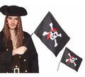Bandera Pirata con Palo de 42X30 cm