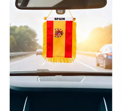 8x12 cm Hangable Spain Pennant