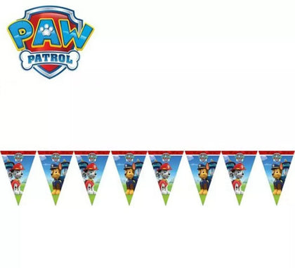 Banderín de Plástico de La Patrulla Canina de 2,3m