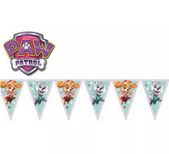 Paw Patrol Skye and Everest 2.3m Plastic Pennant