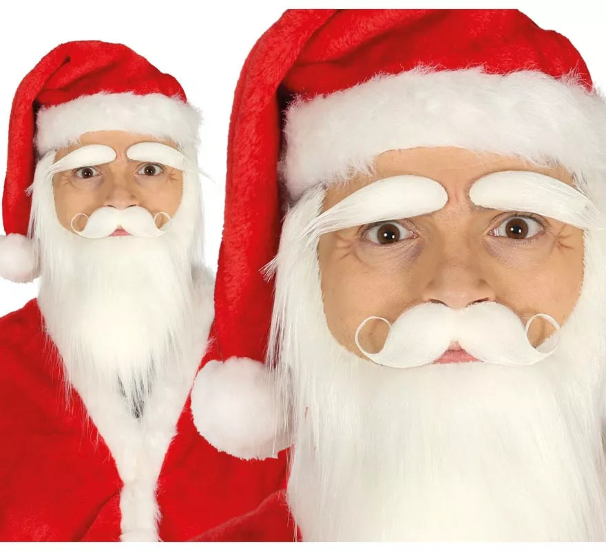 Translation missing: en.Barba, Bigote y Cejas Papa Noel