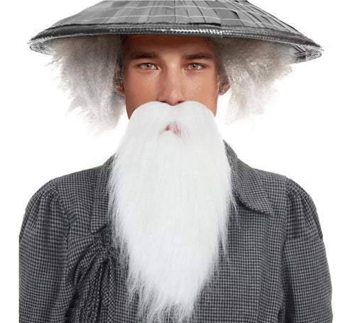 Barba blanca larga oriental