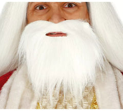 small white beard