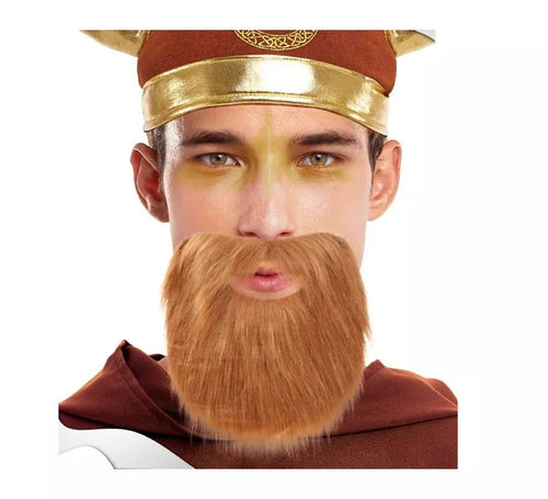 Barba Castaña clara lisa