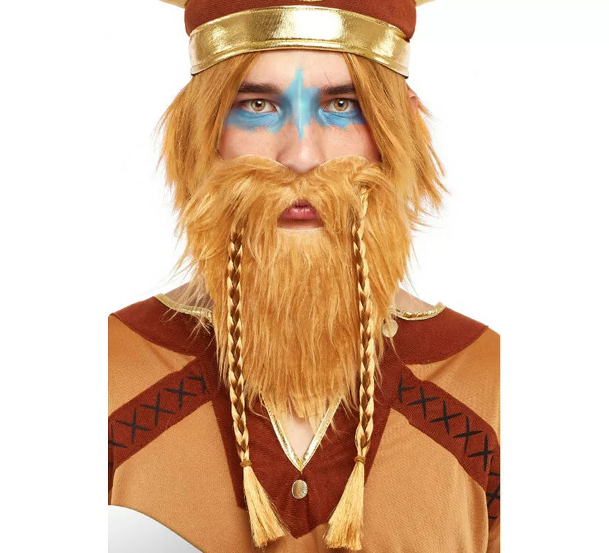 Translation missing: en.Barba con Trenzas de Vikingo