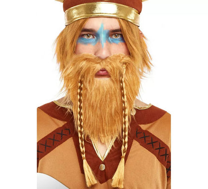 Barba con Trenzas de Vikingo