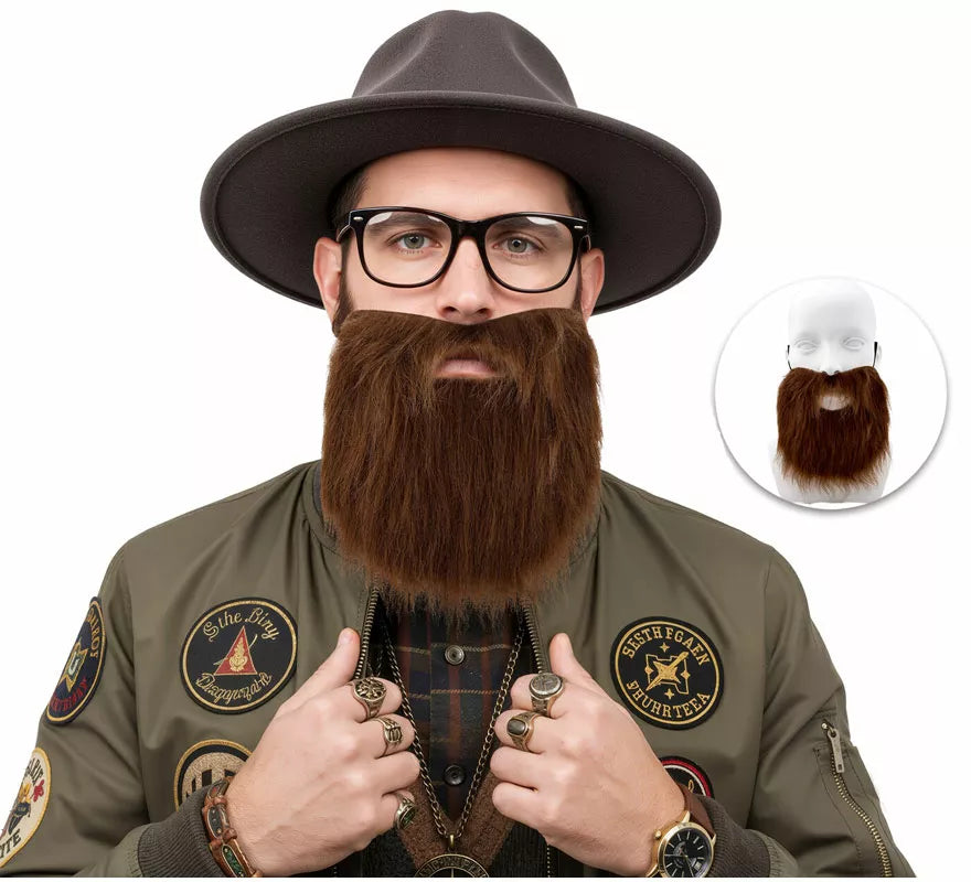 Translation missing: en.Barba de Hipster marrón