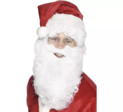 White Santa Claus Beard 28 cm