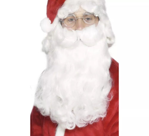 Barba de Papá Noel Larga 38 cm