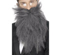 Barba larga y Bigote color Gris