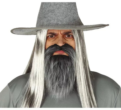 Barba y Bigote Gris