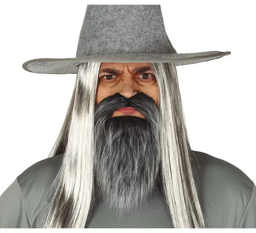 Barba y Bigote Gris