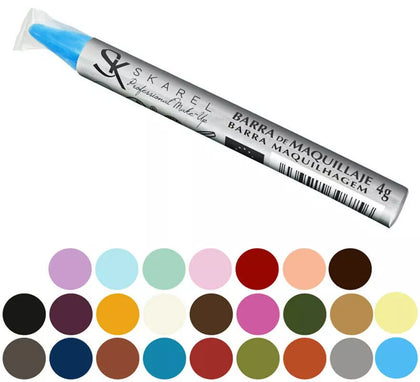 Barra maquillaje de 8x75 mm. en varios colores
