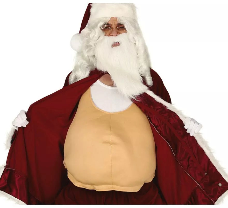 Barriga Falsa de Tela para Papá Noel