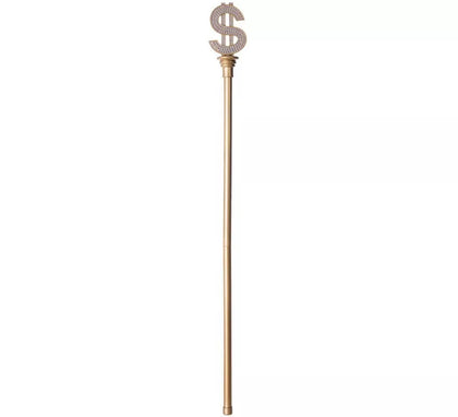 Bastón con Símbolo Dólar de 112 cm