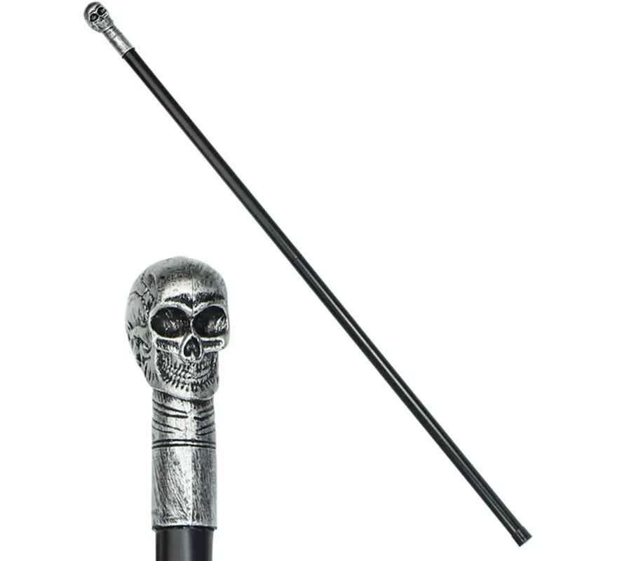 Bastón de Calavera Desmontable de 105 cm