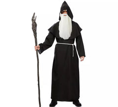 3-piece removable wizard staff black 170x10 cm