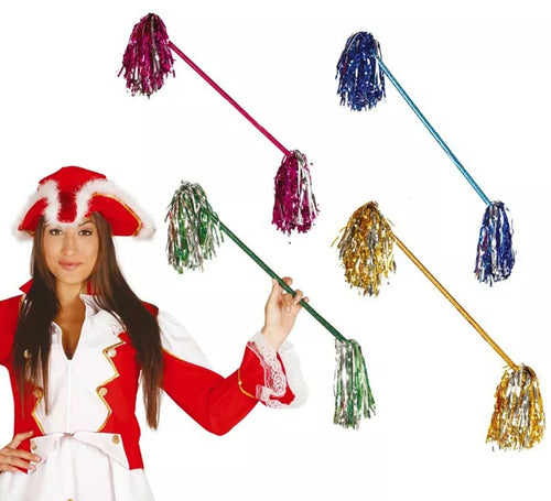 Bastón de Majorette colores surtidos 60 cm