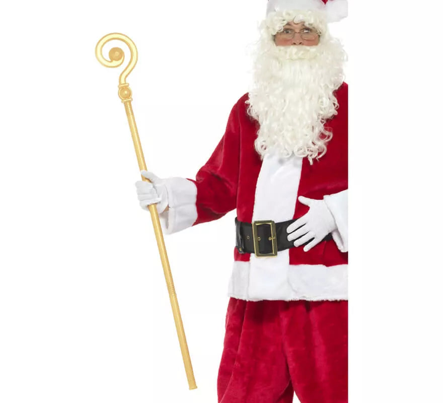 Bastón de Papa Noel en 4 piezas 118 cm