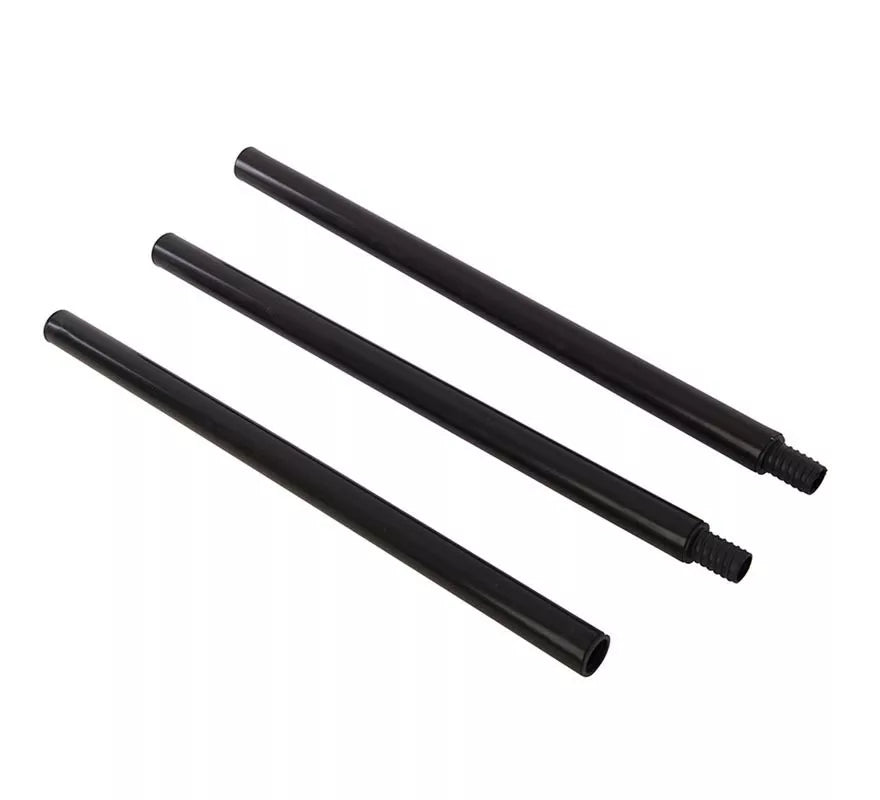 Bastón desmontable 3 piezas negro de 15x43x98 cm