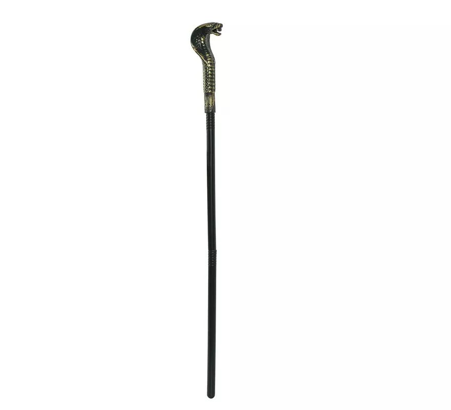 Bastón Desmontable con empuñadura de Serpiente de 80 cm