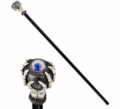 110cm Skeleton Walking Stick with Folding Eye