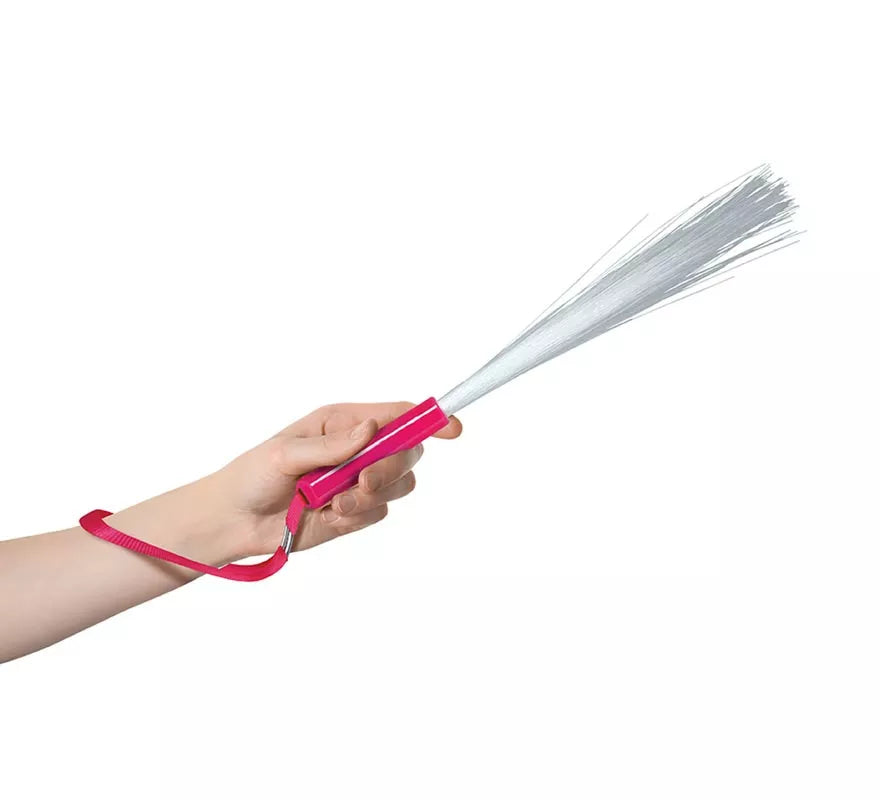 Bastón Fibra Óptica Led de 25 cm en colores surtidos