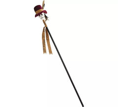 Black Voodoo Cane with skull 112 cm