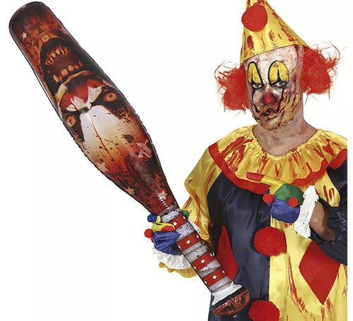 Bate Hinchable de Payaso Vil de 90 cm