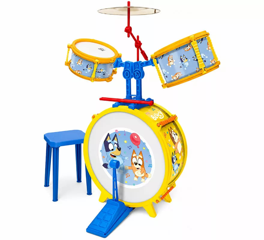 Batería Bluey con Banqueta