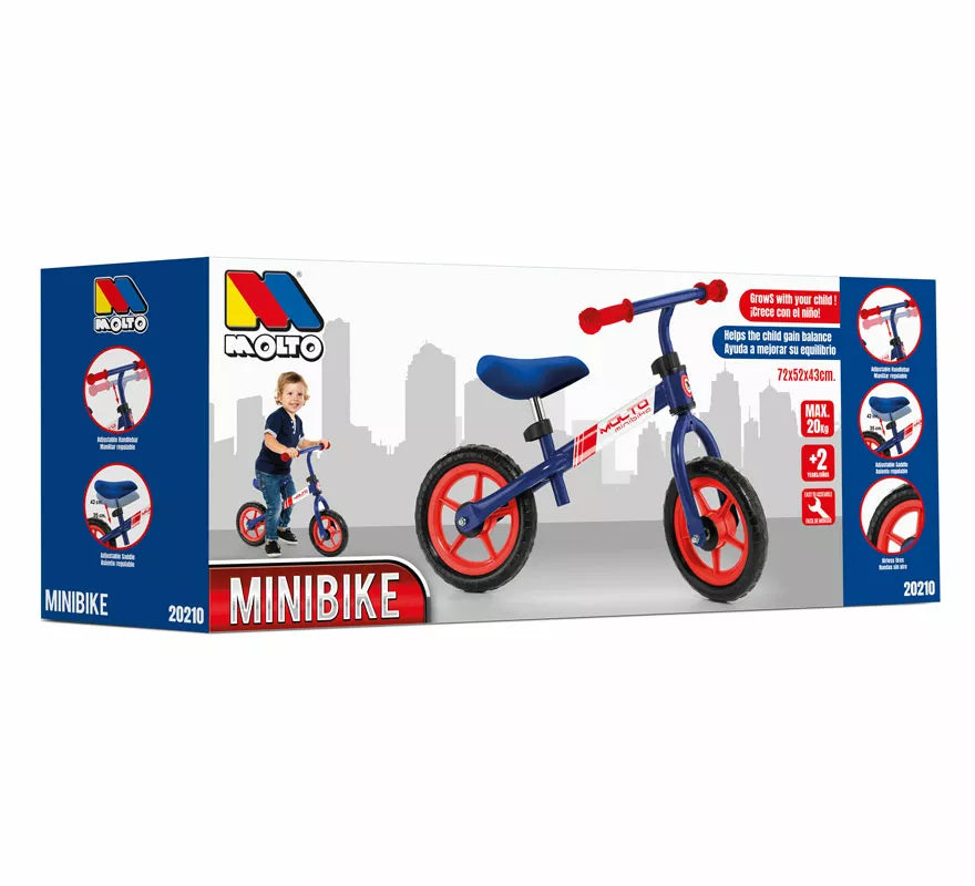 Bicicleta sin Pedales azul