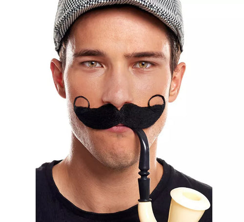 Bigote Castaño de Detective