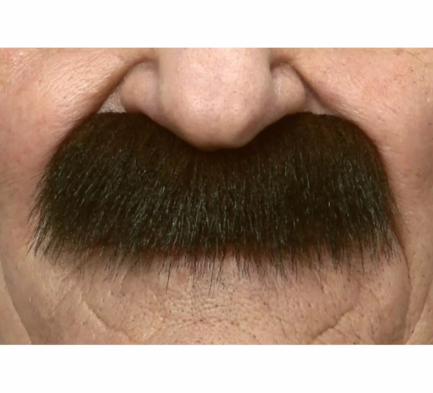 Translation missing: en.Bigote castaño despuntado de Sargento Militar
