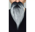 Bigote con Barba canoso