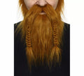 Bigote con Barba castaña