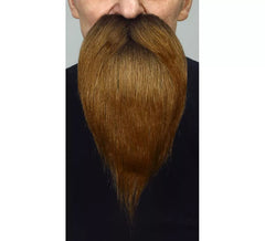 Mustache with brown beard