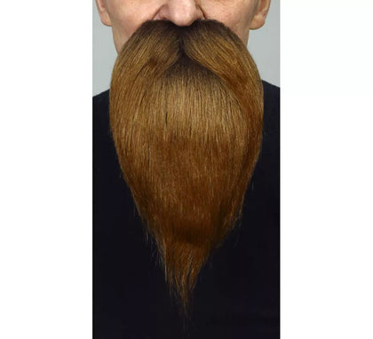 Bigote con Barba castaño