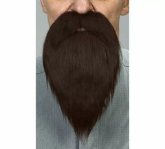 Mustache with brown beard