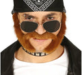 Bigote con Patillas de Rockero