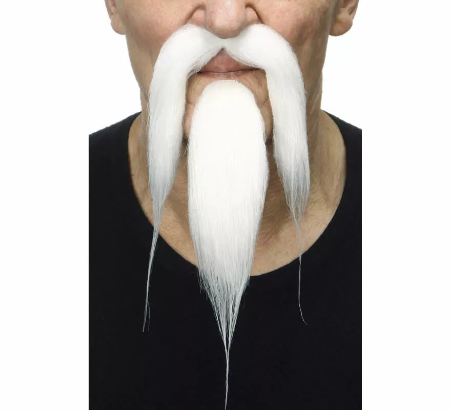 Translation missing: en.Bigote con Perilla blanco