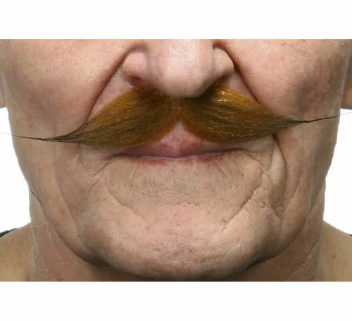 Bigote de Época marrón
