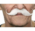 Bigote de Mosquetero blanco