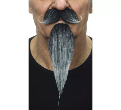 Bigote Inglés con Perilla canoso