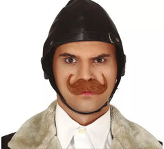 English mustache in various colors
