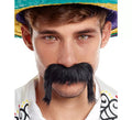 Bigote Negro Caído de Mexicano
