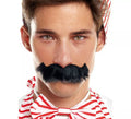 Bigote Negro Grande Tupido