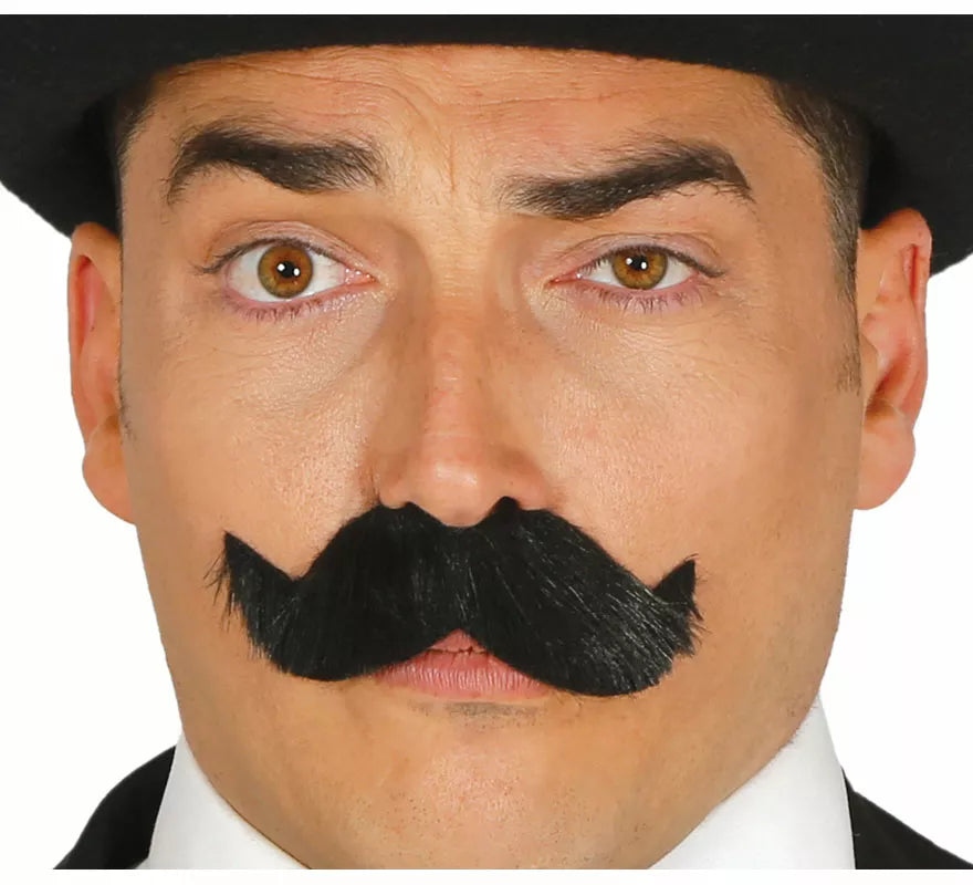 Bigote Negro Grueso