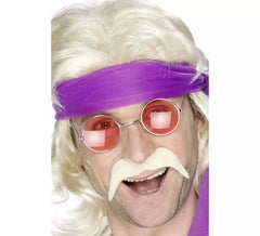 70s Blonde Mustache for Men
