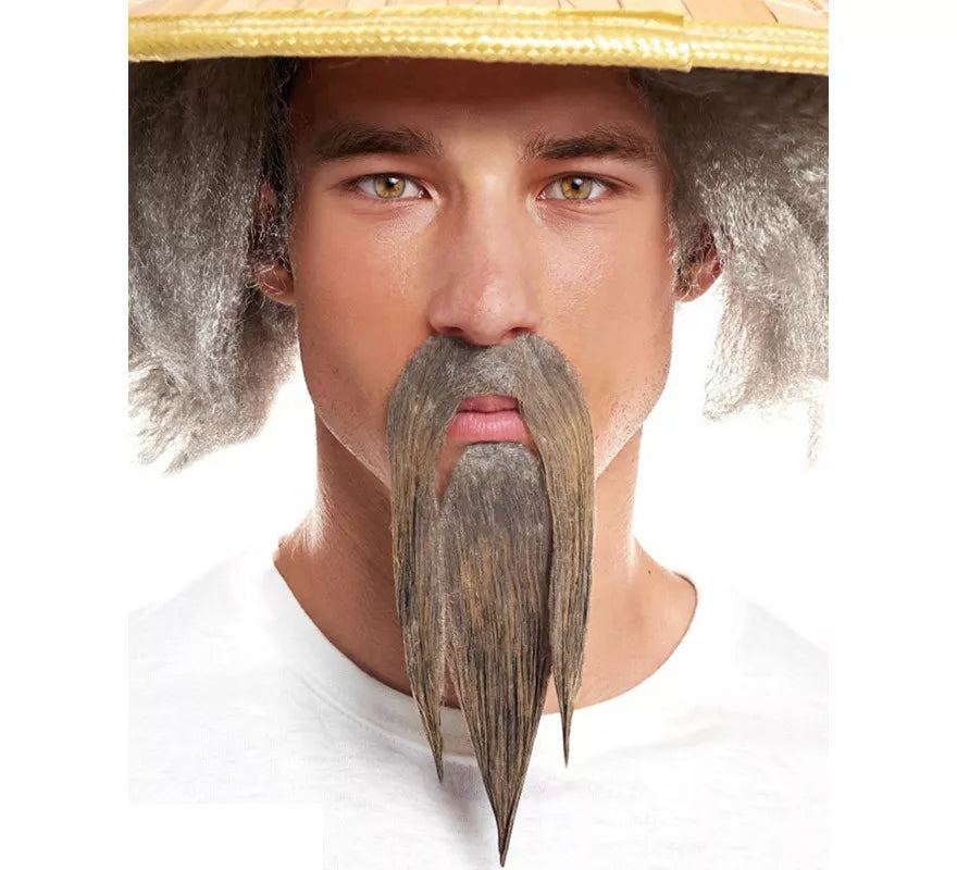Translation missing: en.Bigote y Barba Gris Asiático