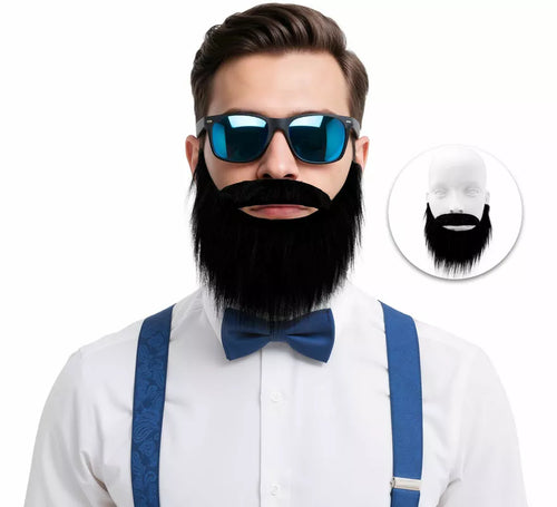 Bigote y Barba Hipster